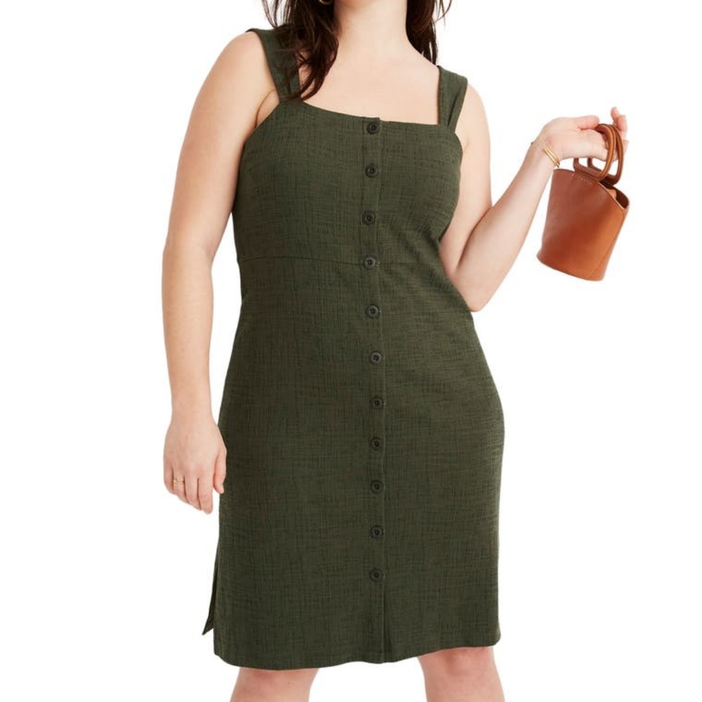Madewell Knee-length Texture & Thread Dress